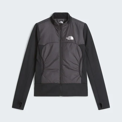 Women's Insulated Trail Running Jacket - Black