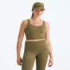 Women's Longline Sports Bra - Cedar