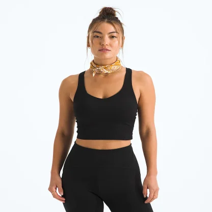 Women's Longline Sports Bra - Cedar