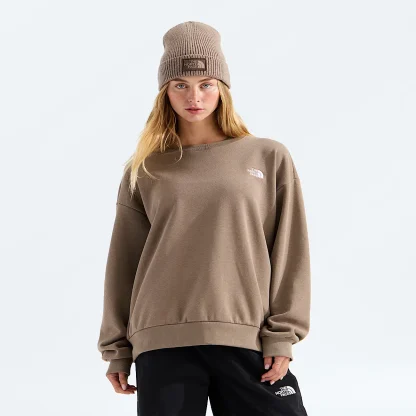 Women's Oversized Crewneck Sweatshirt - Opal