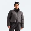 Women's Reversible Insulated Jacket - Gray/Black