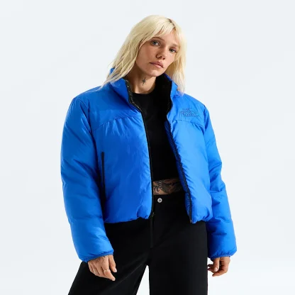 Women's Reversible Insulated Jacket - Gray/Black