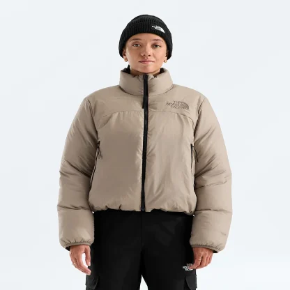 Women's Reversible Insulated Jacket - Gray/Black