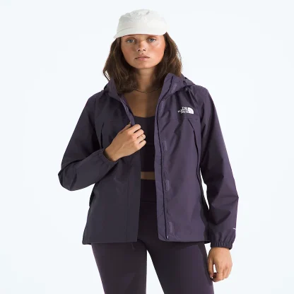 Women's Waterproof Rain Jacket - Cream