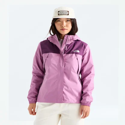 Women's Waterproof Rain Jacket - Cream