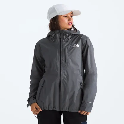 Women's Waterproof Rain Jacket - Gray