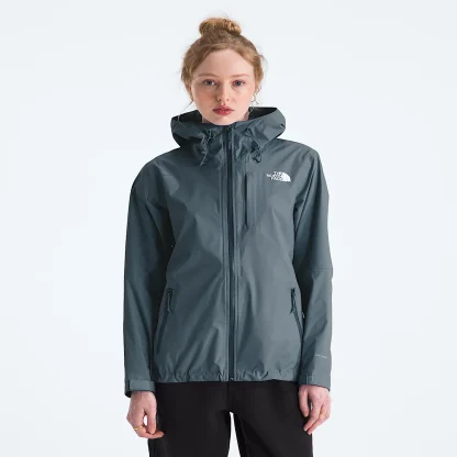 Women's Waterproof Rain Jacket - Gray