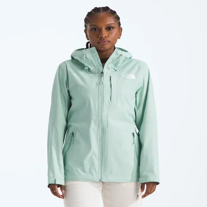 Women's Waterproof Rain Jacket - Gray