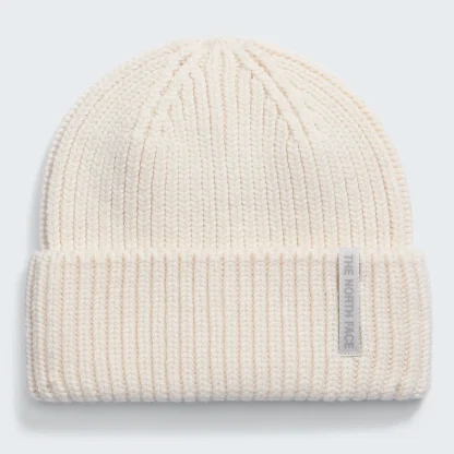 Wool-Blend Knit Beanie - Black