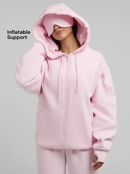 Zip Hoodie - Blackberry