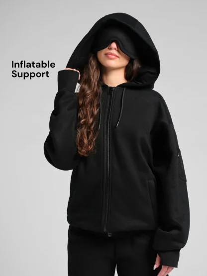 Zip Hoodie - Blackberry