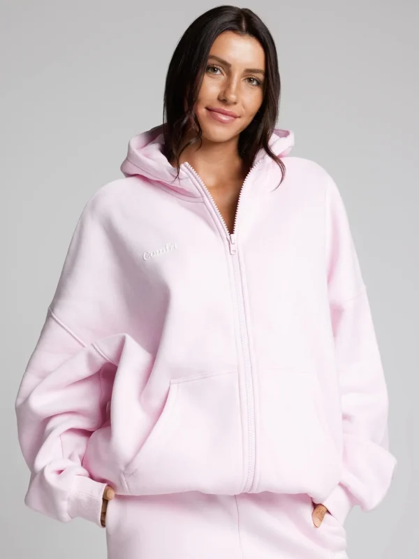Zip-Up Hoodie - Blue Willow