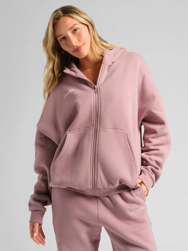 Zip-Up Hoodie - Blue Willow