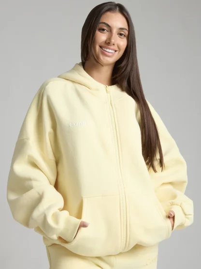 Zip-Up Hoodie - Blue Willow