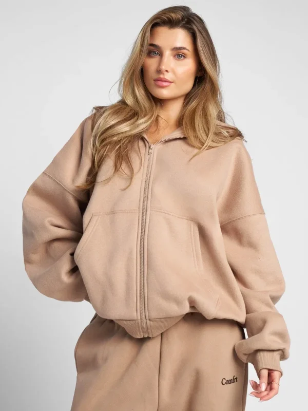 Zip-Up Hoodie - Blue Willow