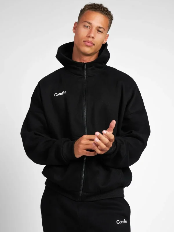 Zip-Up Hoodie - Blue Willow